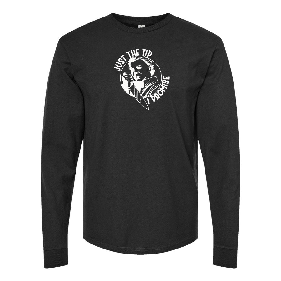 Youth Kids Halloween Michael Myers Long Sleeve T-Shirt