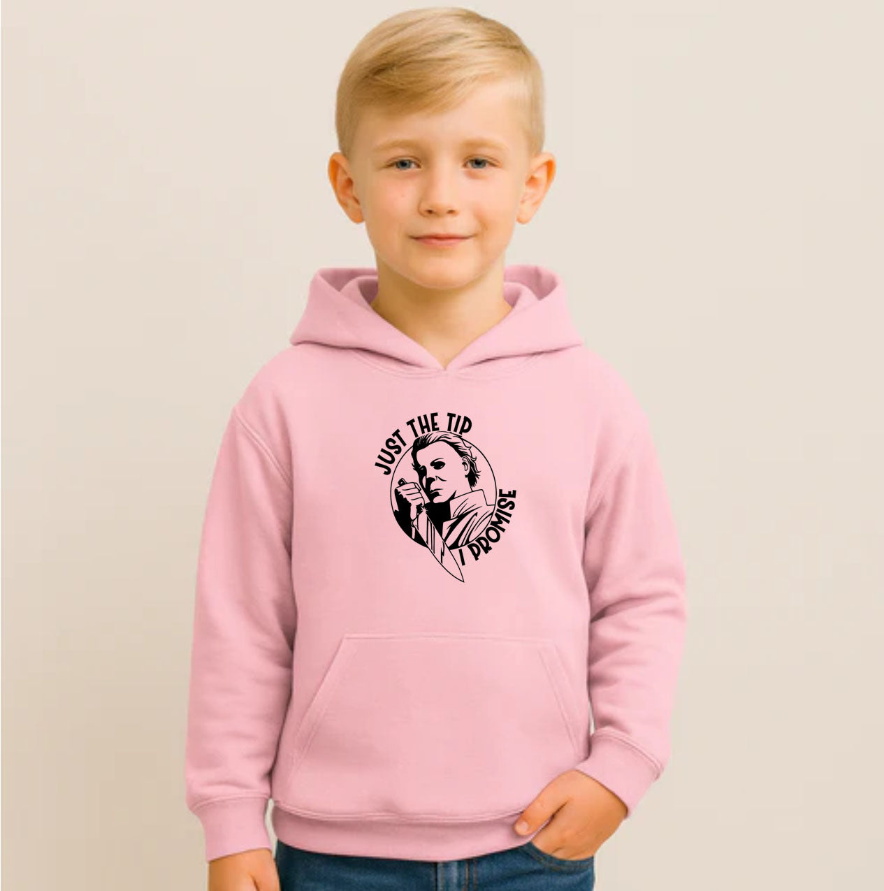 Youth Kids Halloween Michael Myers Pullover Hoodie