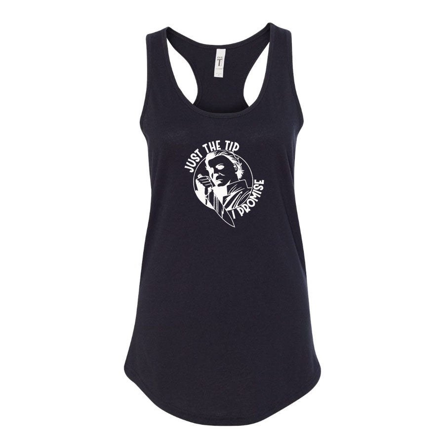 Women's Halloween Michael Myers Racerback Tank Top