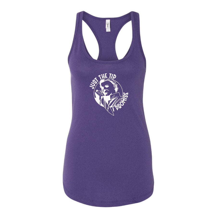 Women's Halloween Michael Myers Racerback Tank Top