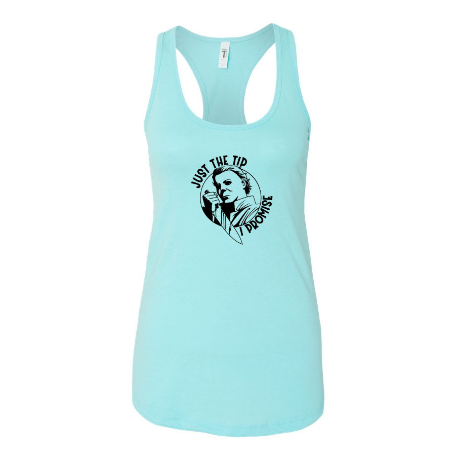 Women's Halloween Michael Myers Racerback Tank Top