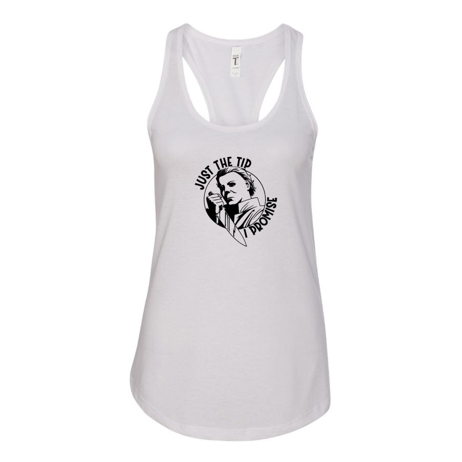 Women's Halloween Michael Myers Racerback Tank Top
