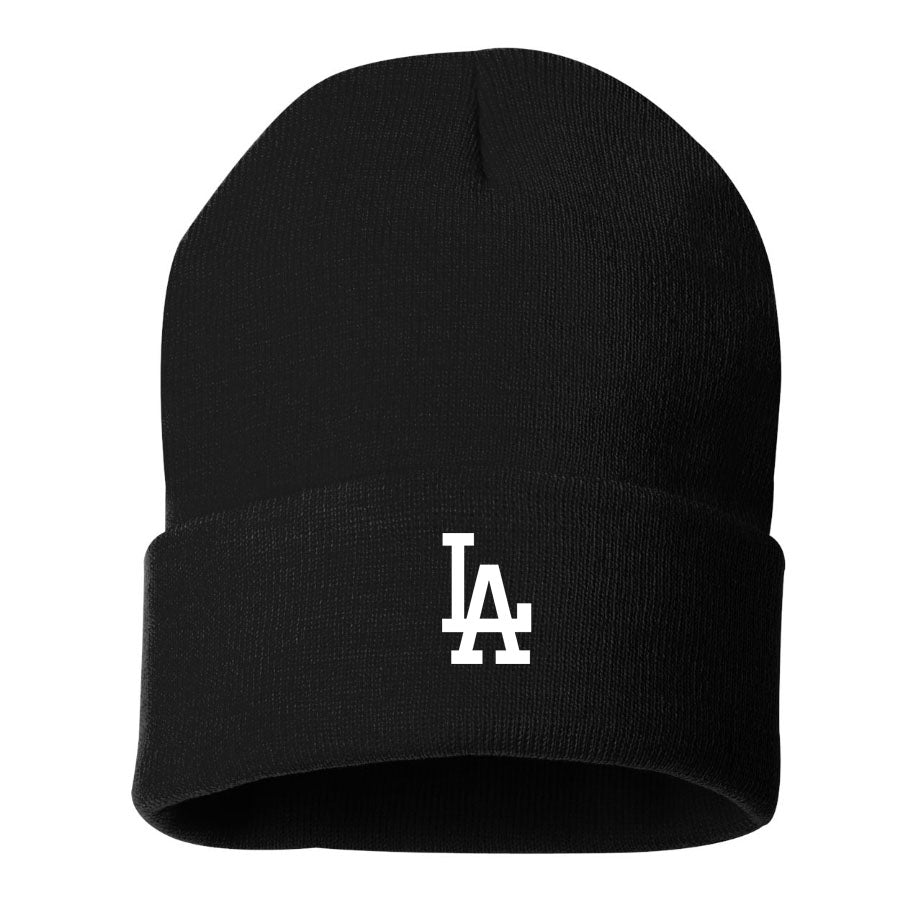 LA Dodgers Beanie Hat