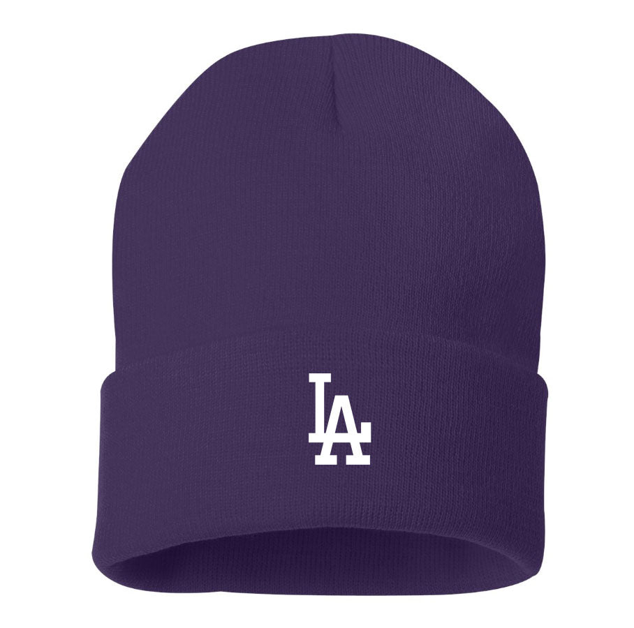LA Dodgers Beanie Hat