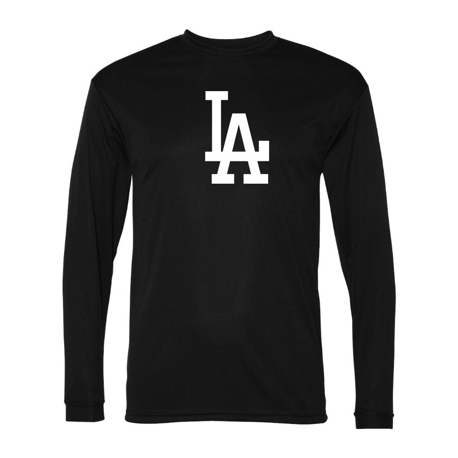 Men's LA Dodgers C2 Sport - Performance Long Sleeve T-Shirt - 5104