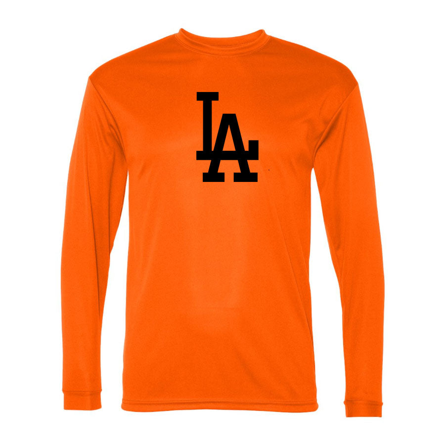 Men's LA Dodgers C2 Sport - Performance Long Sleeve T-Shirt - 5104