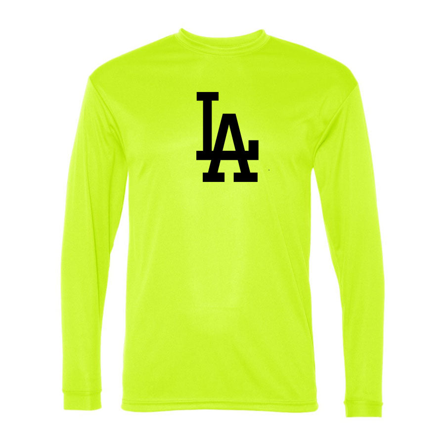 Men's LA Dodgers C2 Sport - Performance Long Sleeve T-Shirt - 5104