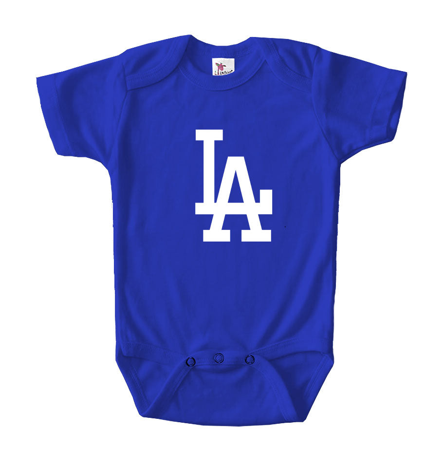 LA Dodgers Baby Romper Onesie