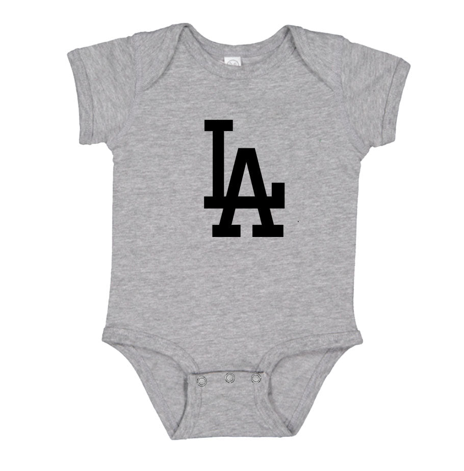 LA Dodgers Baby Romper Onesie