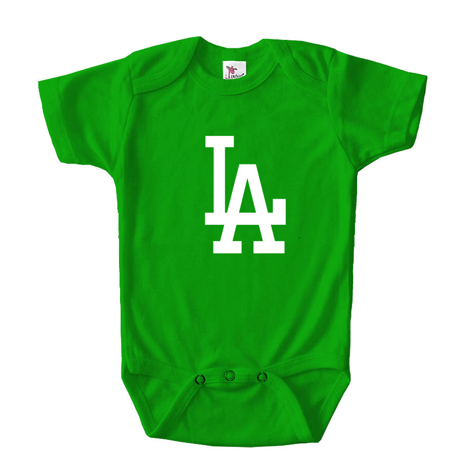 LA Dodgers Baby Romper Onesie