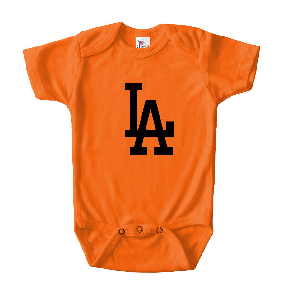 LA Dodgers Baby Romper Onesie