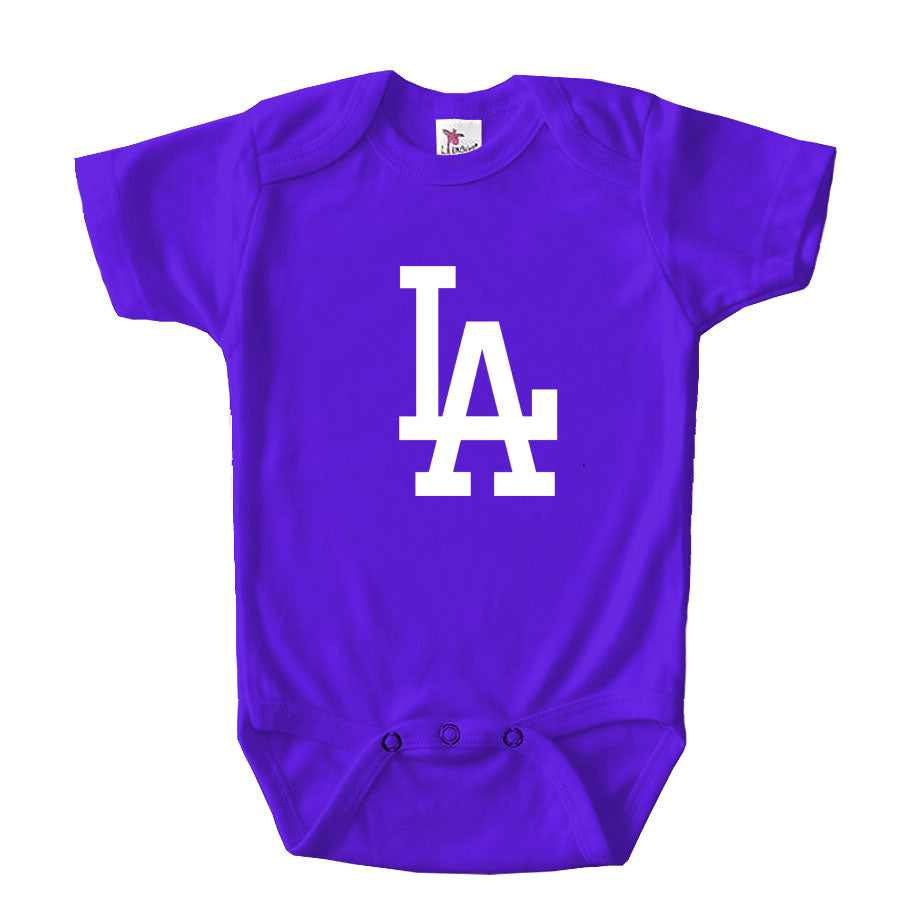 LA Dodgers Baby Romper Onesie