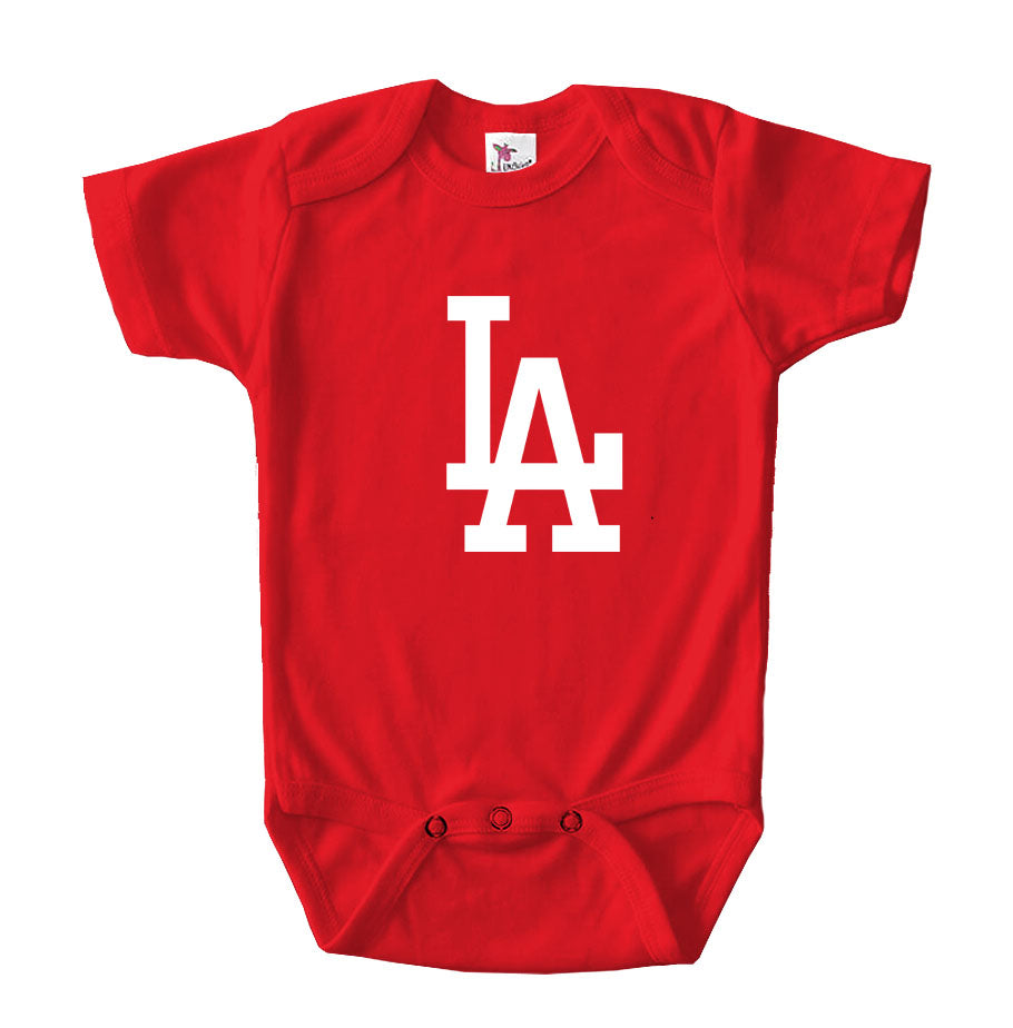 LA Dodgers Baby Romper Onesie