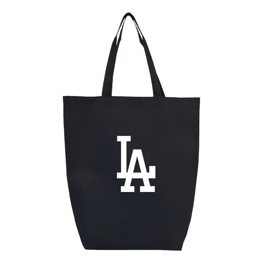 LA Dodgers Q-Tees - Non-Woven Gusset Bottom Tote - Q1251