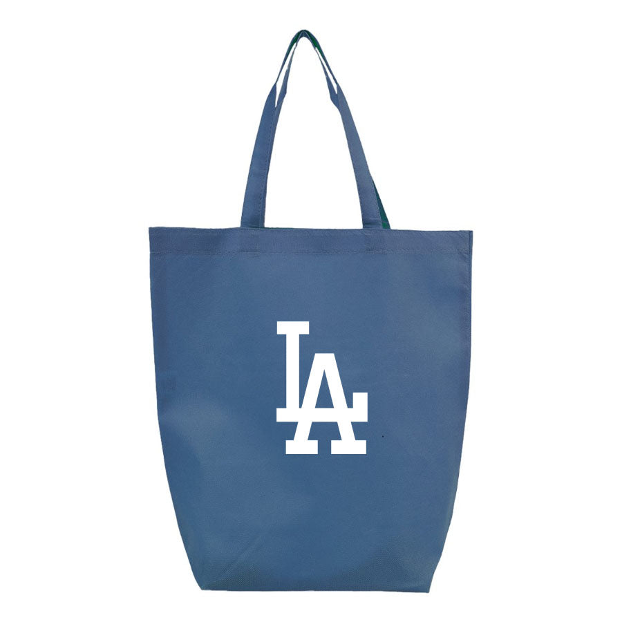 LA Dodgers Q-Tees - Non-Woven Gusset Bottom Tote - Q1251