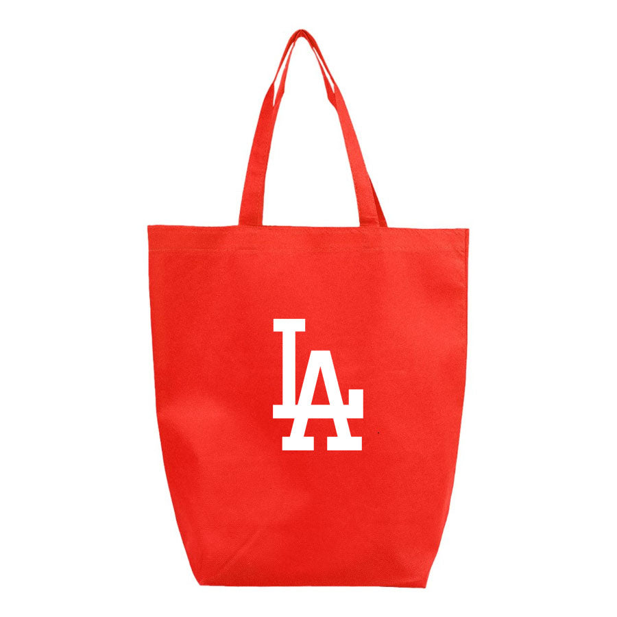 LA Dodgers Q-Tees - Non-Woven Gusset Bottom Tote - Q1251