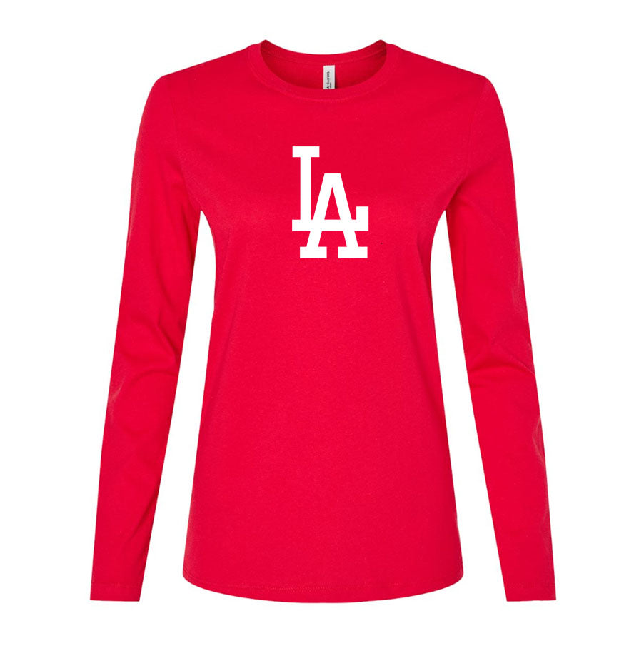 Women's LA Dodgers Long Sleeve T-Shirt