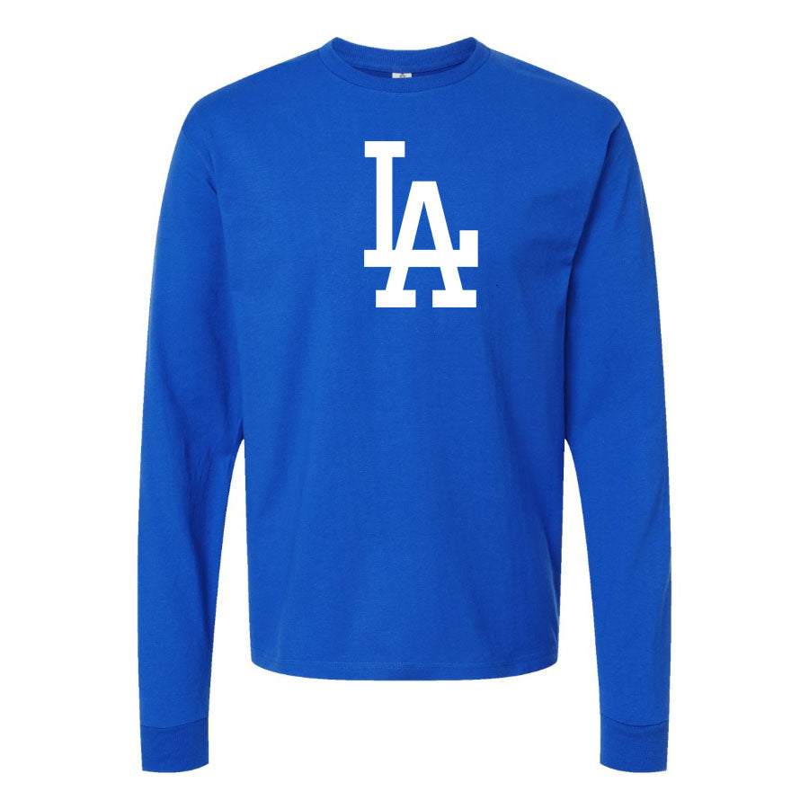 Youth Kids LA Dodgers Long Sleeve T-Shirt