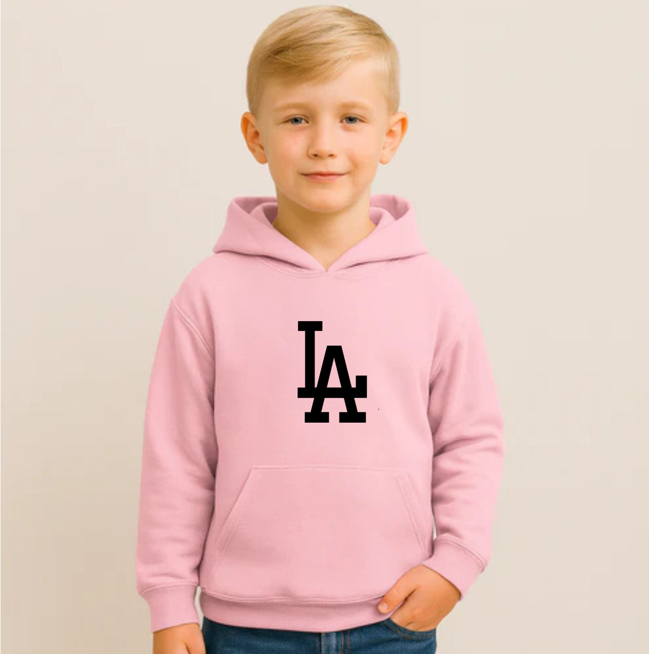 Youth Kids LA Dodgers Pullover Hoodie
