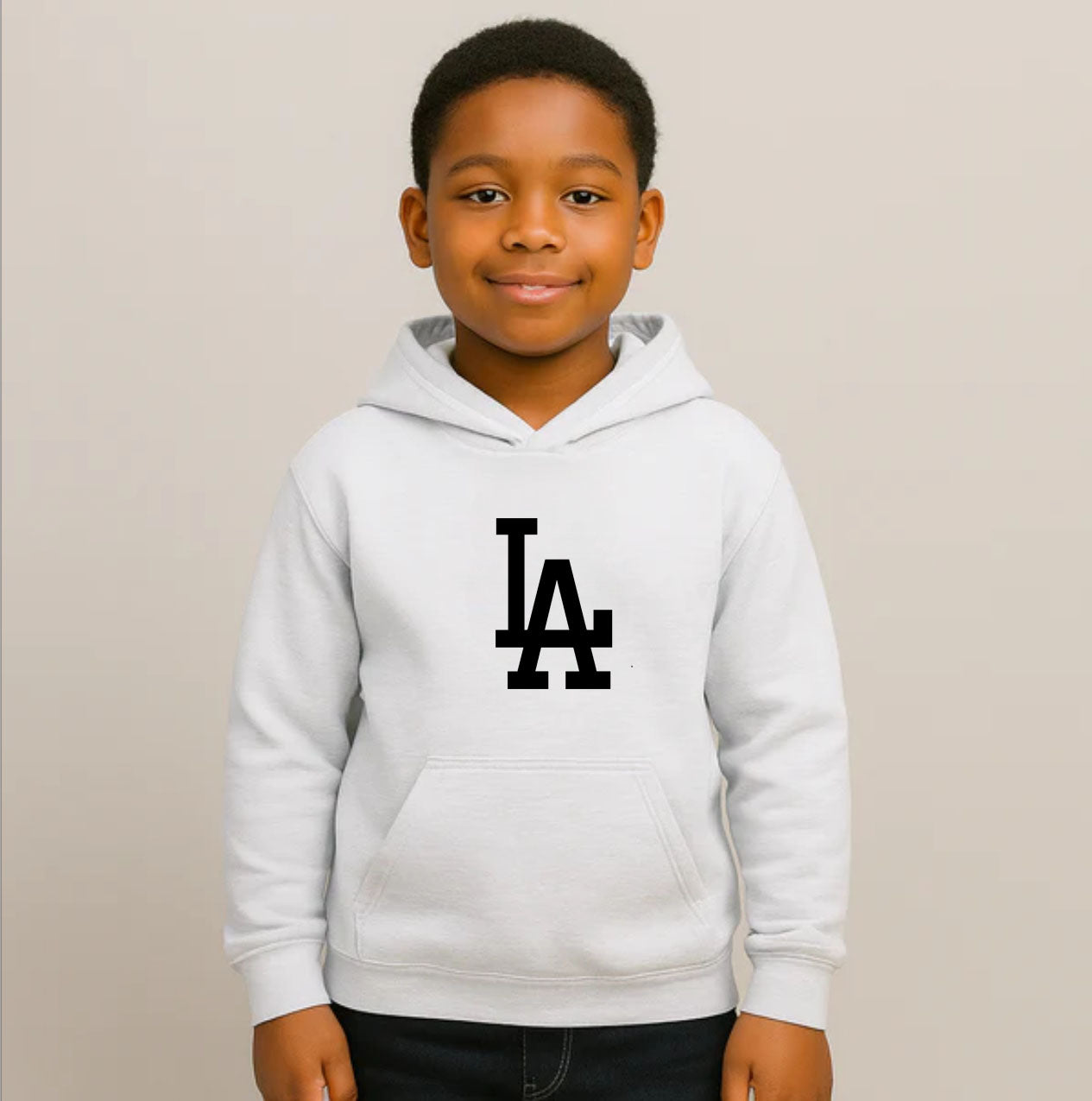 Youth Kids LA Dodgers Pullover Hoodie