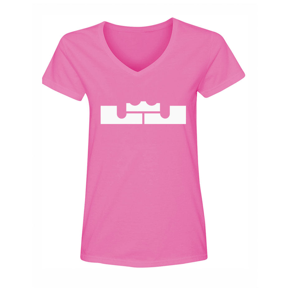 Women's Lebron James V Neck T-Shirt