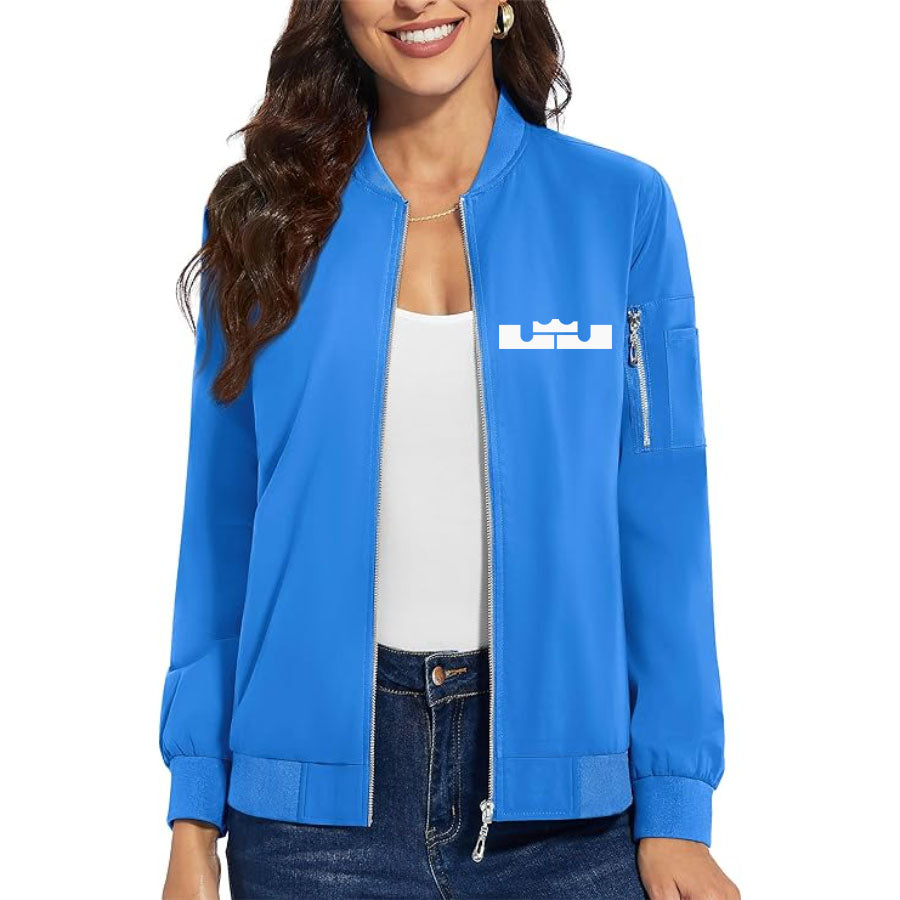 Women's Lebron James Premium Bomber Jacket Outerwear