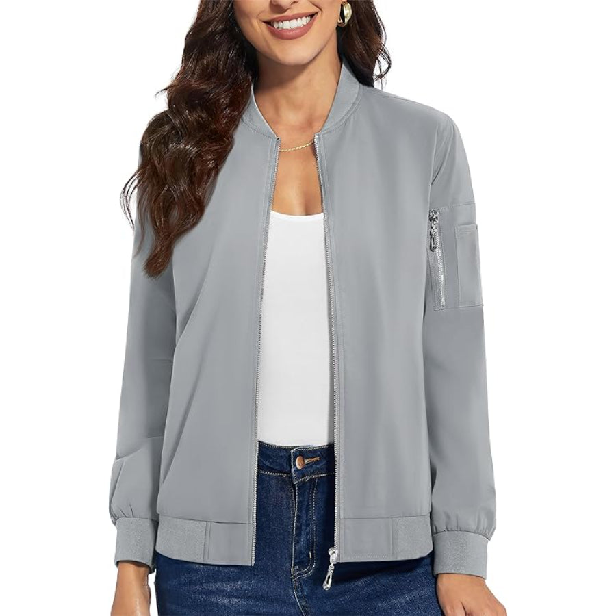 Customize Women's Premium Bomber Jacket Outerwear