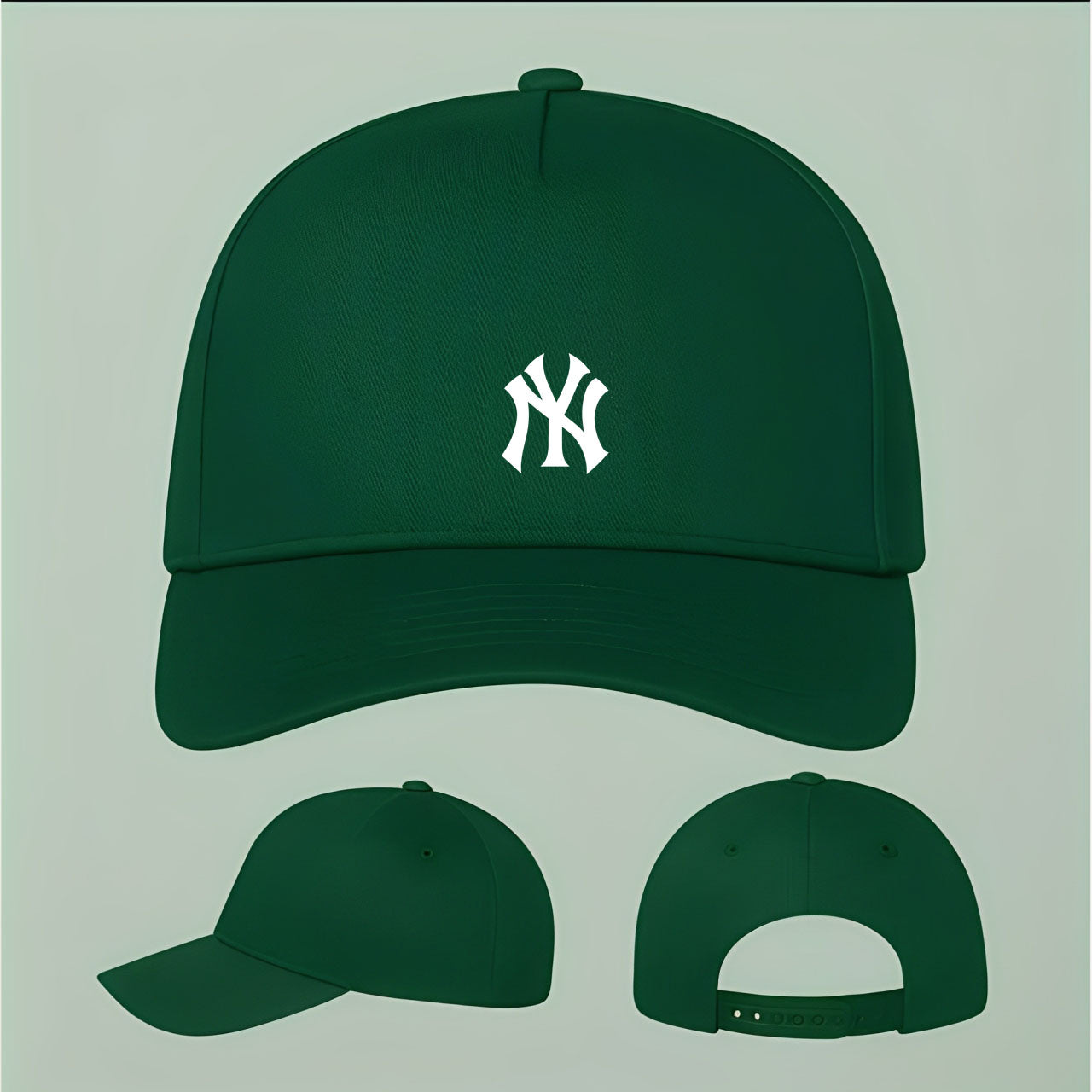 NY Yankees Five Panel Twill Snapback Cap