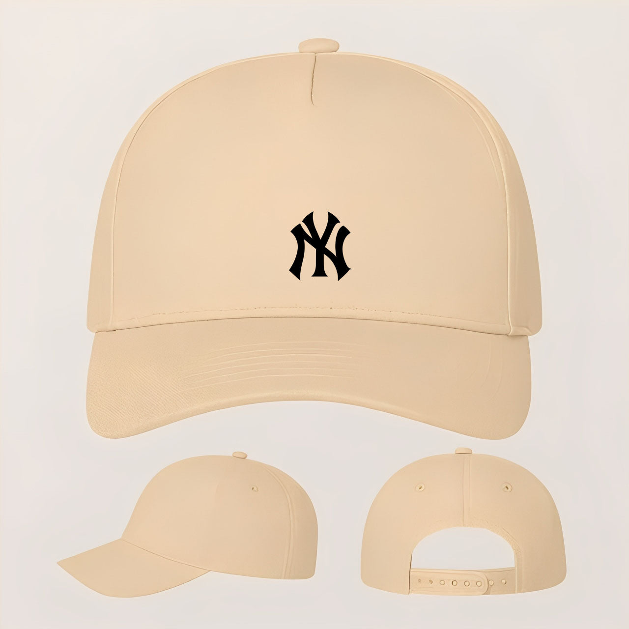 NY Yankees Five Panel Twill Snapback Cap