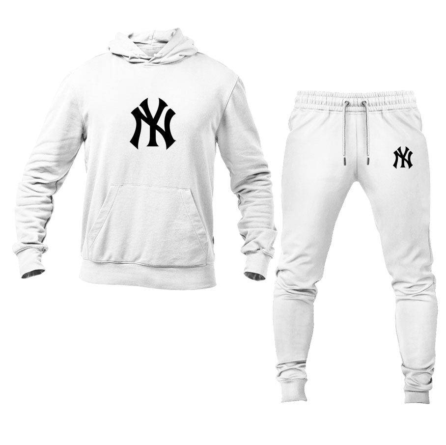Men's NY Yankees Hoodie Joggers Set