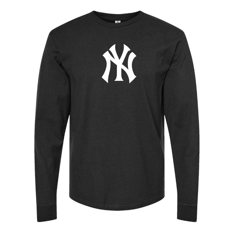 Men's NY Yankees Long Sleeve T-Shirt