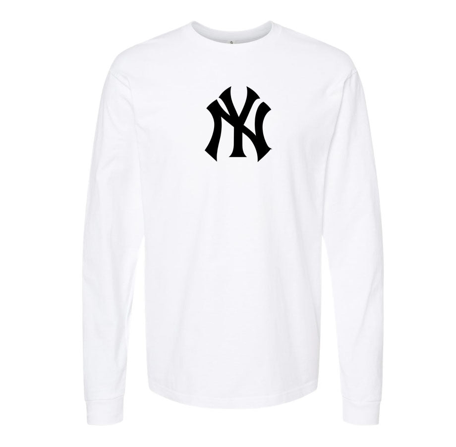 Men's NY Yankees Long Sleeve T-Shirt