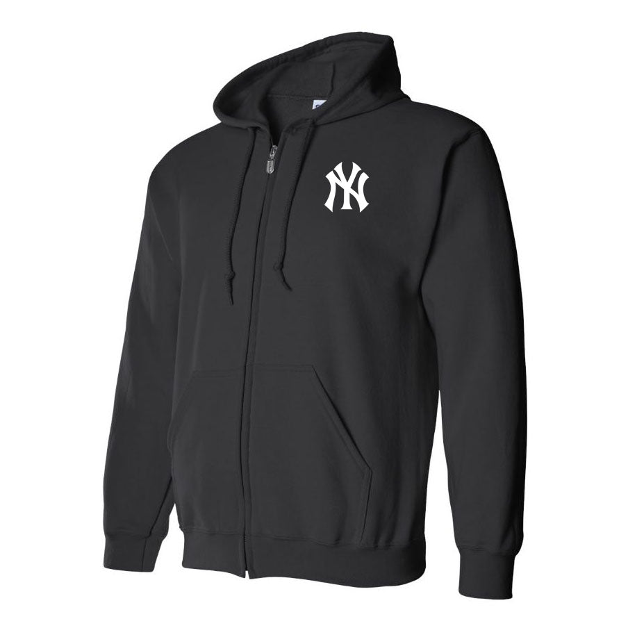 Men's NY Yankees Zipper Hoodie