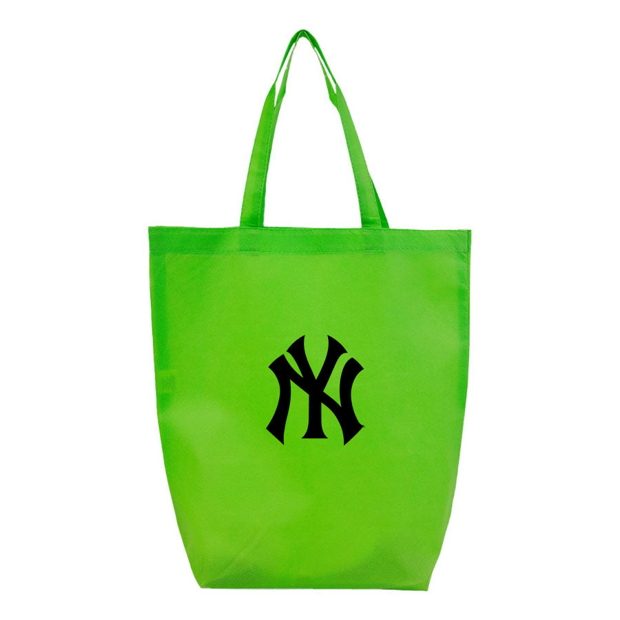 NY Yankees Q-Tees - Non-Woven Gusset Bottom Tote - Q1251