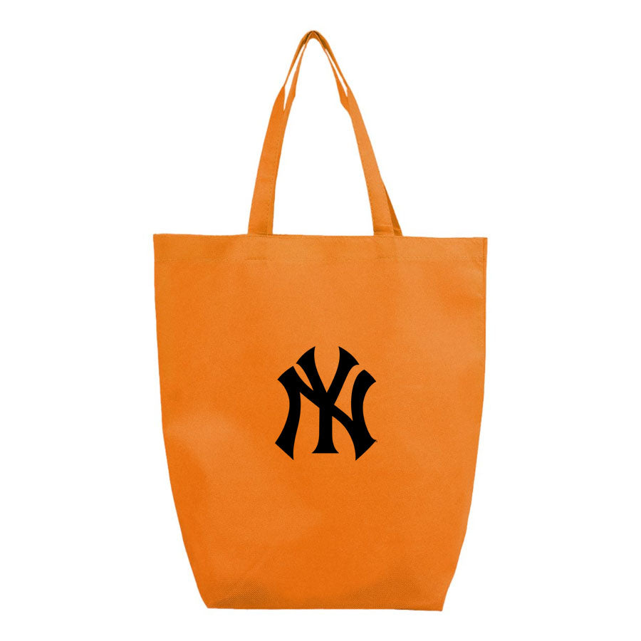 NY Yankees Q-Tees - Non-Woven Gusset Bottom Tote - Q1251