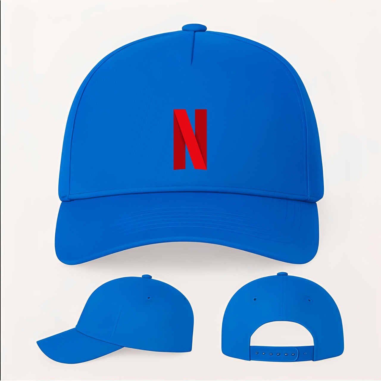 Netflix Five Panel Twill Snapback Cap