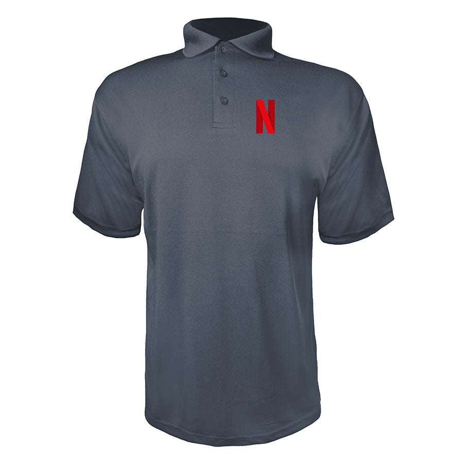 Men's Netflix Polyester Polo