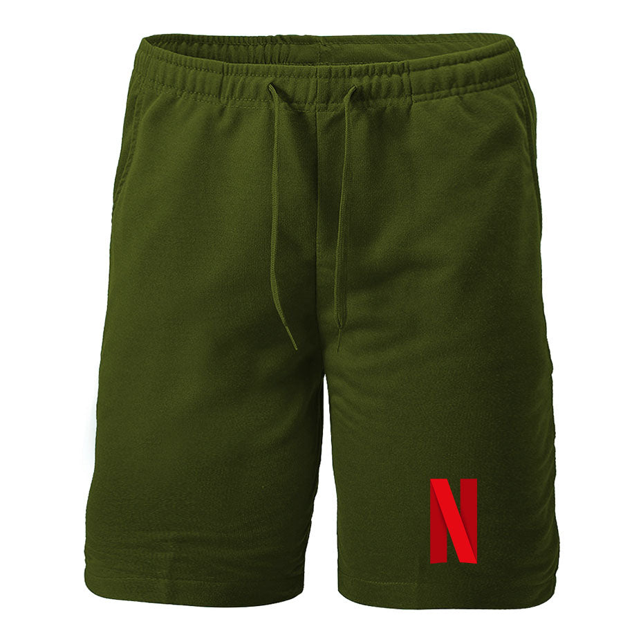 Men's Netflix Athletic Fleece Shorts
