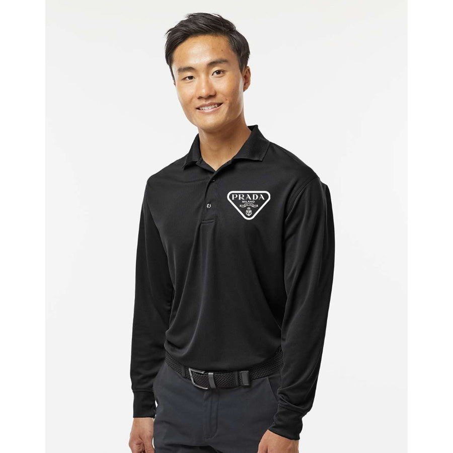 Men's Prada - Paragon - Prescott Long Sleeve Polo - 110