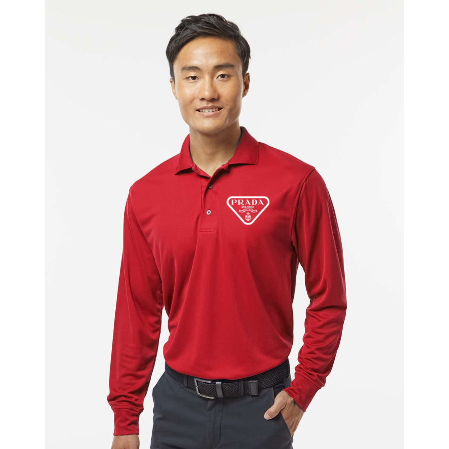 Men's Prada - Paragon - Prescott Long Sleeve Polo - 110