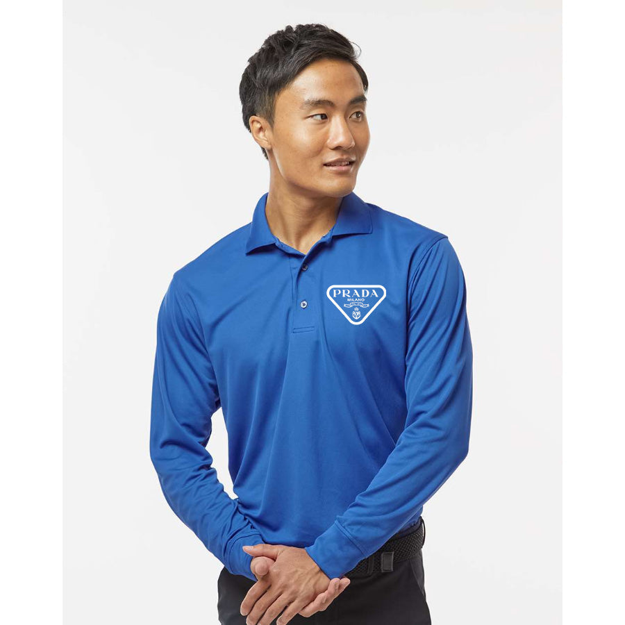 Men's Prada - Paragon - Prescott Long Sleeve Polo - 110