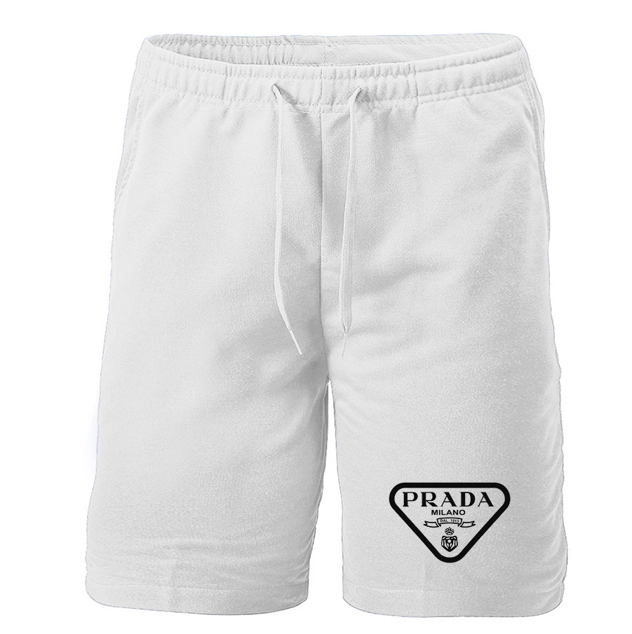 Men's Prada Athletic Fleece Shorts