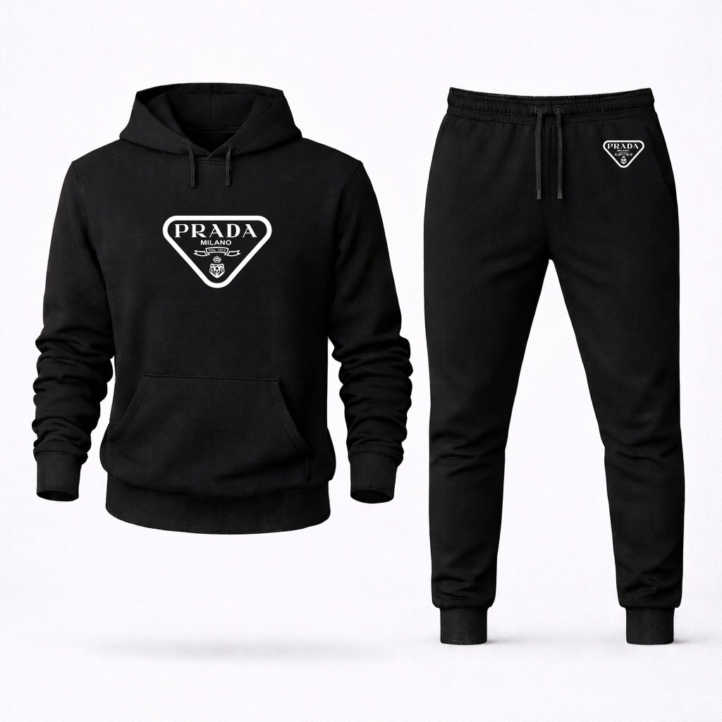 Men's Prada Hoodie Joggers Set