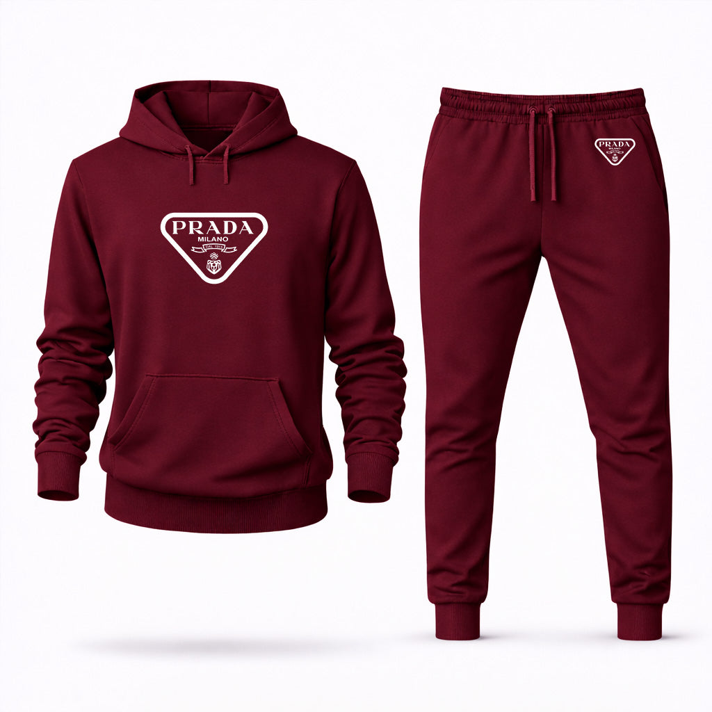 Men's Prada Hoodie Joggers Set