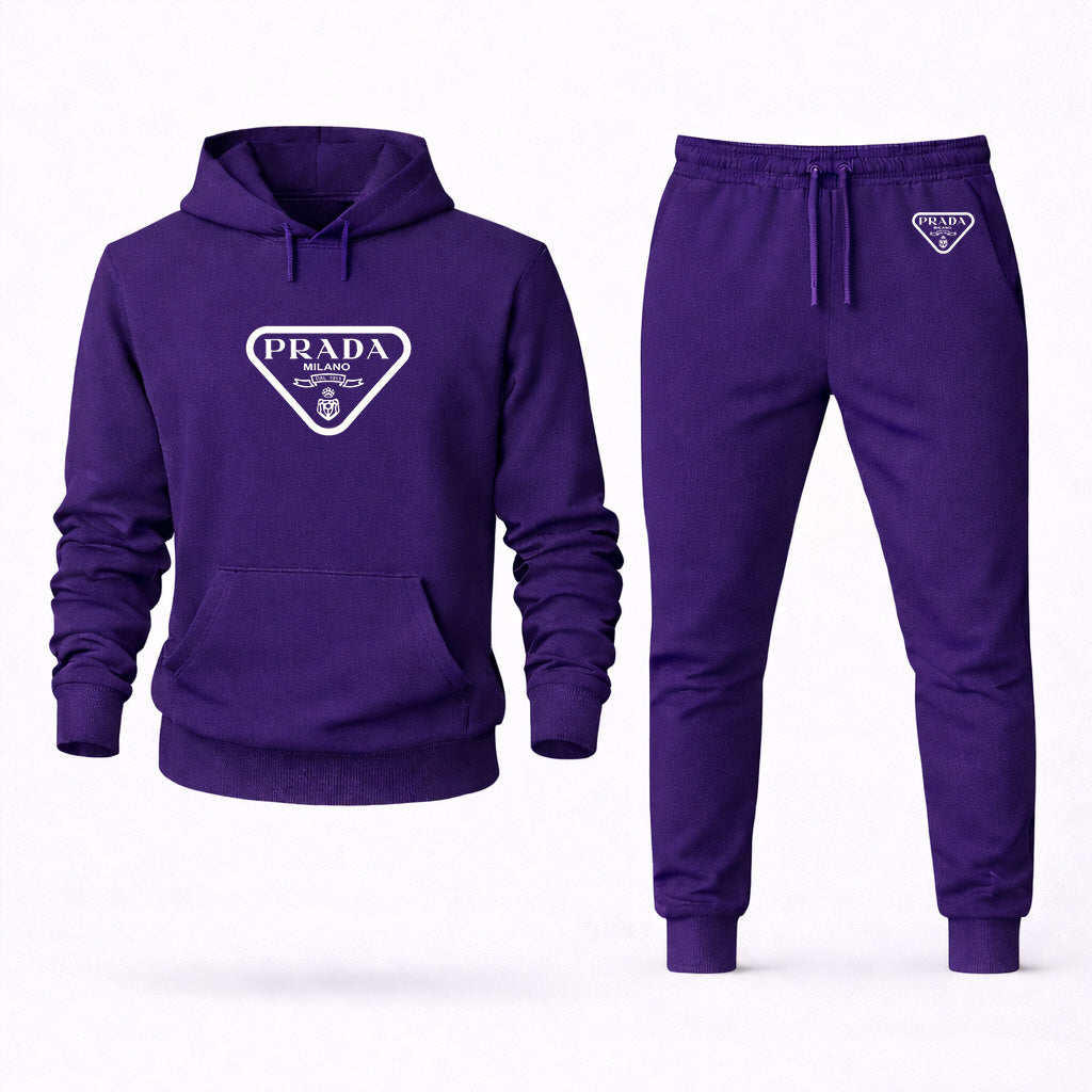 Men's Prada Hoodie Joggers Set