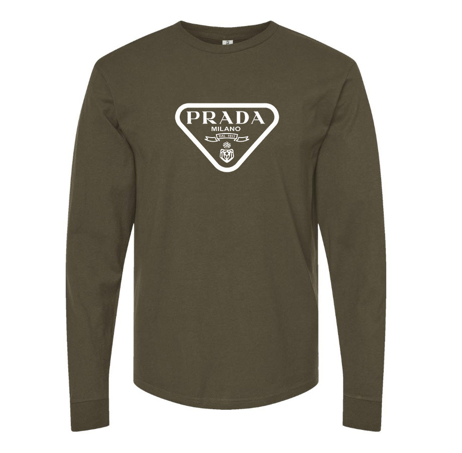 Men's Prada Long Sleeve T-Shirt