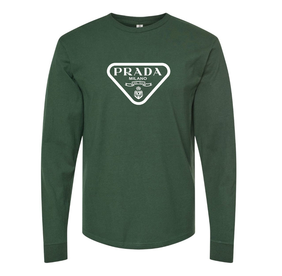 Men's Prada Long Sleeve T-Shirt