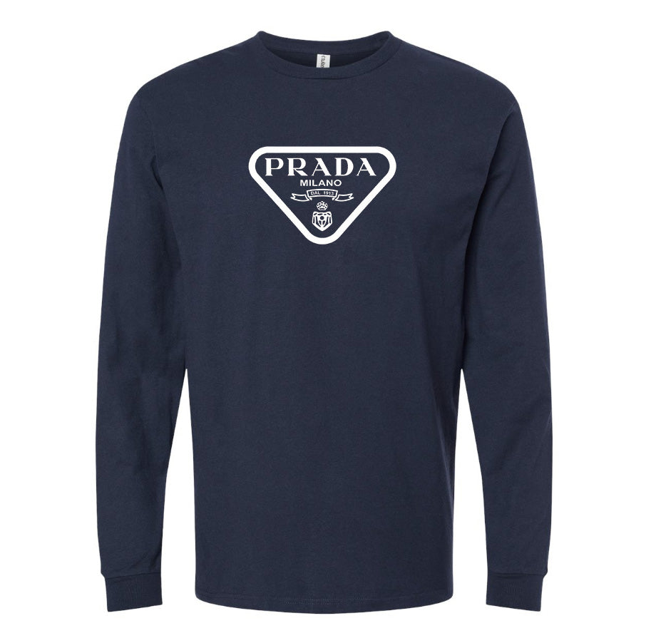 Men's Prada Long Sleeve T-Shirt