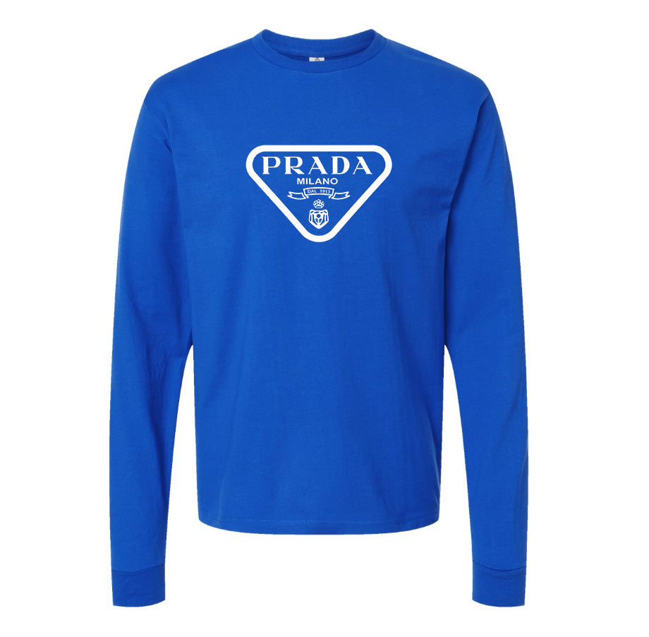 Men's Prada Long Sleeve T-Shirt