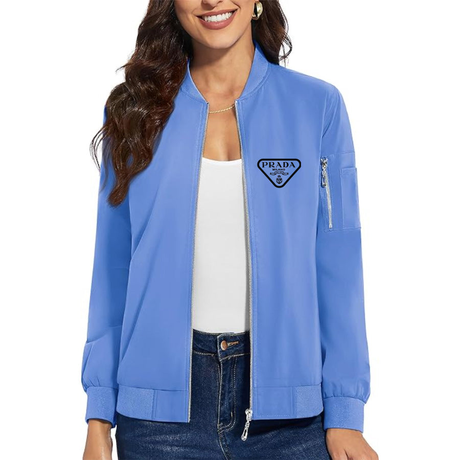 Women's Prada Premium Bomber Jacket Outerwear